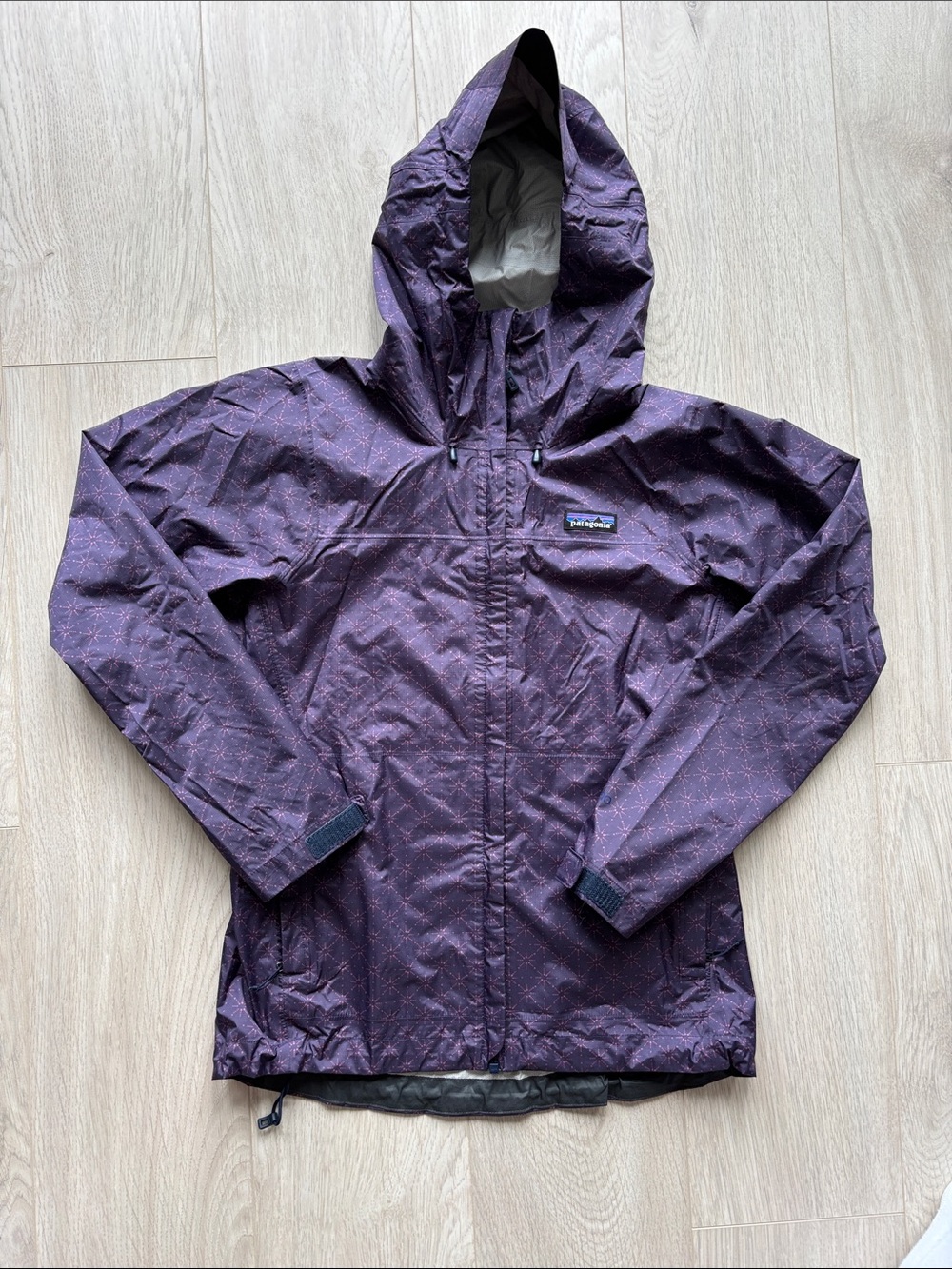 Patagonia Purple Hooded Shell Jacket